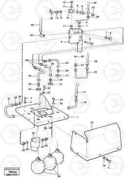 2765 Relief valve with fitting parts. L90 L90, Volvo Construction Equipment