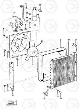 36868 Condenser L90 L90, Volvo Construction Equipment