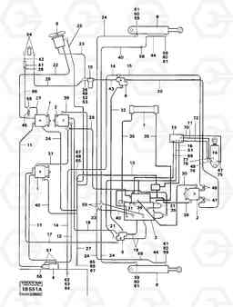 99006 Pipes, hoses and joints. 5350B Volvo BM 5350B SER NO 2229 - 3999, Volvo Construction Equipment