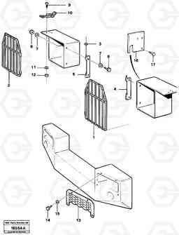 11152 Protection lighting. L160 VOLVO BM L160, Volvo Construction Equipment