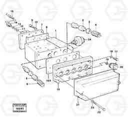 16343 Gear changing unit 4600B 4600B, Volvo Construction Equipment