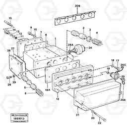 2704 Gear changing unit L160 VOLVO BM L160, Volvo Construction Equipment