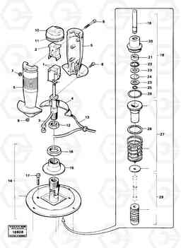 203 Valve section 4600 4600, Volvo Construction Equipment