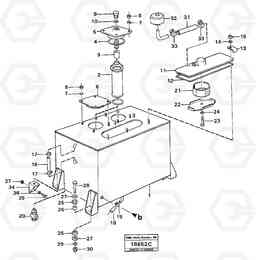 1704 Hydraulic oil tank L160 VOLVO BM L160, Volvo Construction Equipment