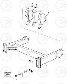 29148 Wheel cleaner. 4600B 4600B, Volvo Construction Equipment