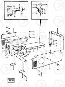 3394 Engine hood L70 L70 S/N -7400/ -60500 USA, Volvo Construction Equipment