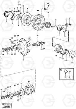 95087 Final drive, rear L50 L50 S/N -6400/-60300 USA, Volvo Construction Equipment