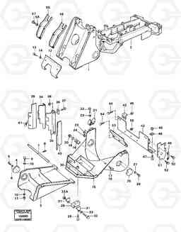 27890 Protector plates and bottom plates. 4600B 4600B, Volvo Construction Equipment