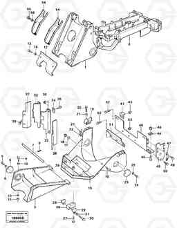 31058 Protector plates and bottom plates. L160 VOLVO BM L160, Volvo Construction Equipment