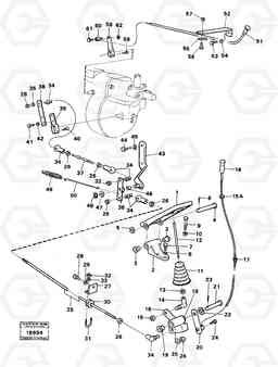 34153 Regulator control 4600B 4600B, Volvo Construction Equipment