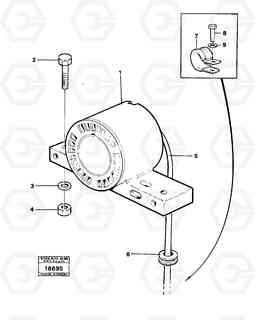 16329 Reverse-motion alarm. 4600B 4600B, Volvo Construction Equipment