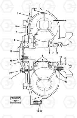 5102 Torque converter. 4600B 4600B, Volvo Construction Equipment