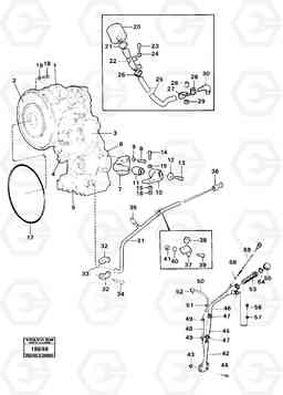 84920 Hydraulic transmission with fitting parts 4600B 4600B, Volvo Construction Equipment