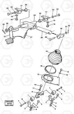 13788 Adjustable steering wheel. 4300B 4300B, Volvo Construction Equipment