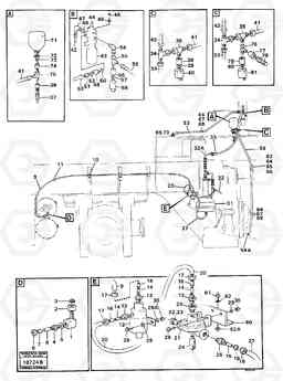 99682 Parking brake L160 VOLVO BM L160, Volvo Construction Equipment