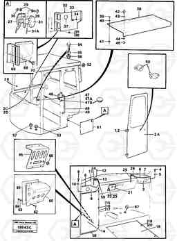 16764 Cab body L160 VOLVO BM L160, Volvo Construction Equipment