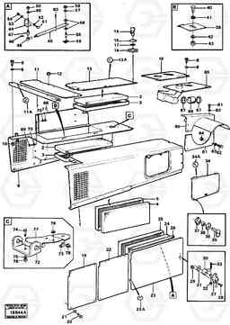 23721 Engine hood L160 VOLVO BM L160, Volvo Construction Equipment