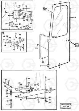 52430 Door L160 VOLVO BM L160, Volvo Construction Equipment