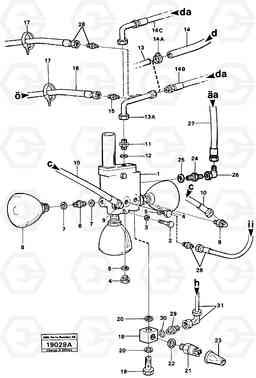 99589 Valve with fitting parts L50 L50 S/N -6400/-60300 USA, Volvo Construction Equipment