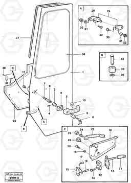 51303 Door L120 Volvo BM L120, Volvo Construction Equipment