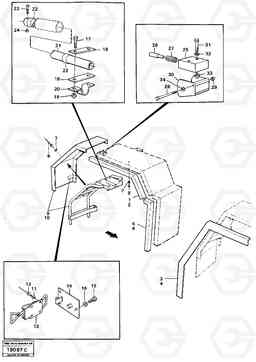 21461 Full-coverage mudguard. L90 L90, Volvo Construction Equipment