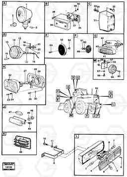 37128 Lighting L70 L70 S/N -7400/ -60500 USA, Volvo Construction Equipment