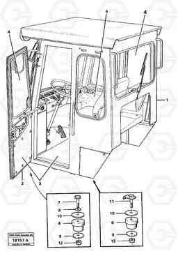 28729 Operator's cab L30 L30, Volvo Construction Equipment