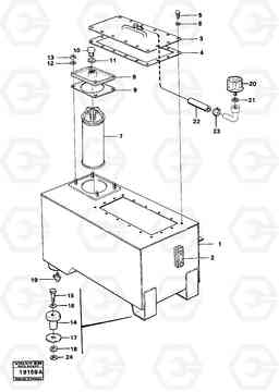 77875 Hydraulic oil tank L30 L30, Volvo Construction Equipment