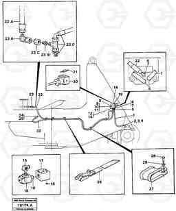 71359 Control, diff.lock. L70 L70 S/N -7400/ -60500 USA, Volvo Construction Equipment