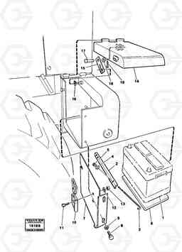 37229 Battery box L30 L30, Volvo Construction Equipment