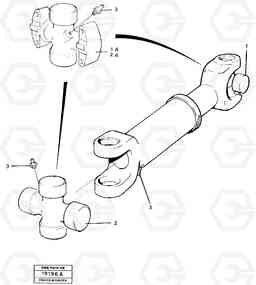 21954 Propeller shaft L30 L30, Volvo Construction Equipment