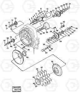 43397 Torque converter housing L30 L30, Volvo Construction Equipment