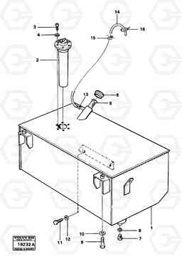 75342 Fuel tank L30 L30, Volvo Construction Equipment