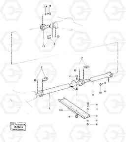 28193 Propeller shafts with fitting parts L30 L30, Volvo Construction Equipment