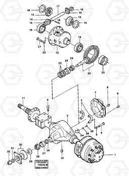 44931 Drive shaft L30 L30, Volvo Construction Equipment