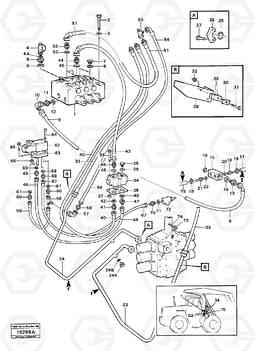 92048 Hydraulic system. L160 VOLVO BM L160, Volvo Construction Equipment