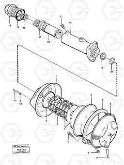 24990 Brake unit L160 VOLVO BM L160, Volvo Construction Equipment