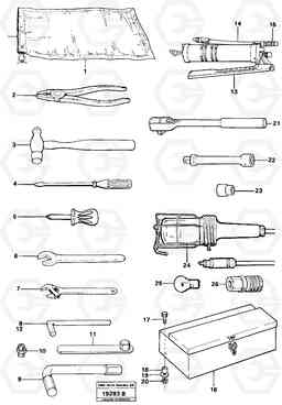 52142 Tools L160 VOLVO BM L160, Volvo Construction Equipment