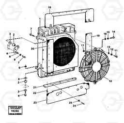 642 Radiator with fitting parts L30 L30, Volvo Construction Equipment