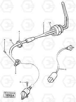 22590 Engine heater. L160 VOLVO BM L160, Volvo Construction Equipment