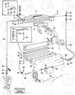 38089 Intercooler with hoses. L160 VOLVO BM L160, Volvo Construction Equipment