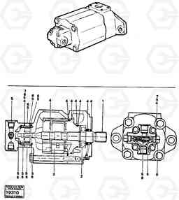 34185 Hydraulic pump L90 L90, Volvo Construction Equipment