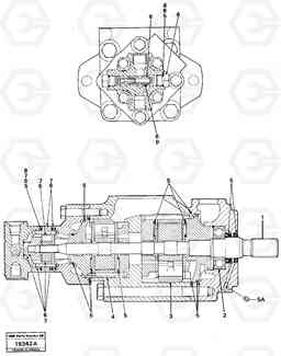 31554 Hydraulic pump L120 Volvo BM L120, Volvo Construction Equipment