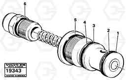 20002 Check valve A25 VOLVO BM VOLVO BM A25, Volvo Construction Equipment