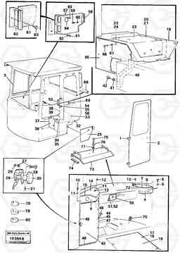 51300 Cab body L120 Volvo BM L120, Volvo Construction Equipment