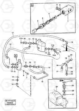 33598 Boom lowering system. L160 VOLVO BM L160, Volvo Construction Equipment