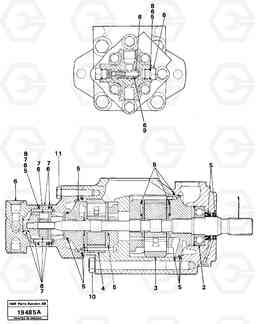 15469 Hydraulic pump L160 VOLVO BM L160, Volvo Construction Equipment