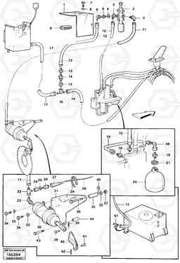 51002 Hydraulic parking brake L120 Volvo BM L120, Volvo Construction Equipment