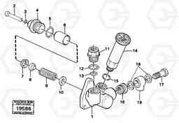 100654 Feed pump L70 L70 S/N -7400/ -60500 USA, Volvo Construction Equipment