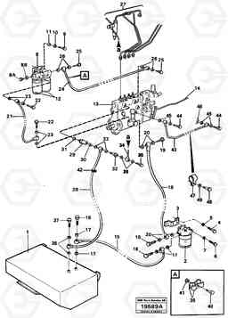 24892 Fuel system L50 L50 S/N -6400/-60300 USA, Volvo Construction Equipment